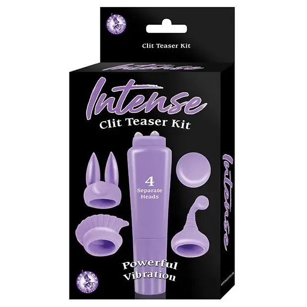 Vibrators Novelties By Nasswalk Intense Clit Teaser Kit Purple