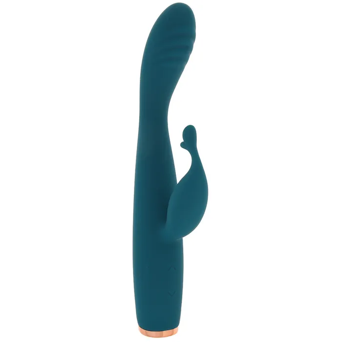 Vibrators ns novelties Luxe Skye Slim Rabbit Vibe in Teal