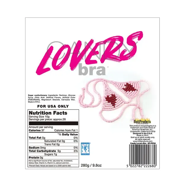 Vibrators OMG International Inc Lovers Candy Bra Vibrators OMG International Inc Lovers Candy Bra