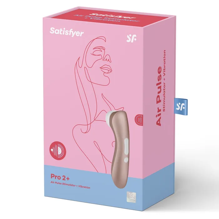 Vibrators Satisfyer Satisfyer Pro 2 Clitoral Air Pulse Vibrator Brown