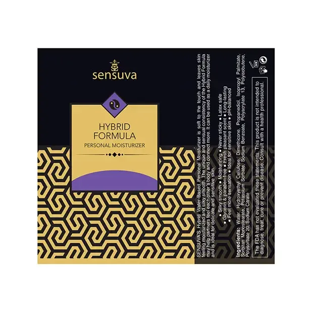 Vibrators Sensuva Sensuva Hybrid Personal Moisturizer 2 oz