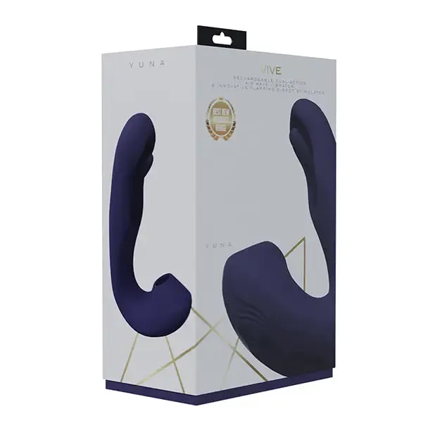 Vibrators Shots America LLC Shots Vive Yuna Dual Action Airwave Vibrator Gspot Stimulator Vibrators Shots America LLC Shots Vive Yuna Dual Action Airwave Vibrator Gspot Stimulator