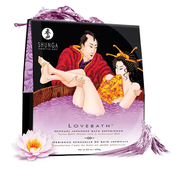 Vibrators Shunga Lovebath Sensual Lotus 23 Oz Vibrators Shunga Lovebath Sensual Lotus 23 Oz