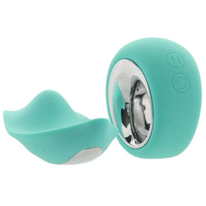 Vibrators Sugar Pop Leila Panty Vibe and Remote in Teal ns novelties
