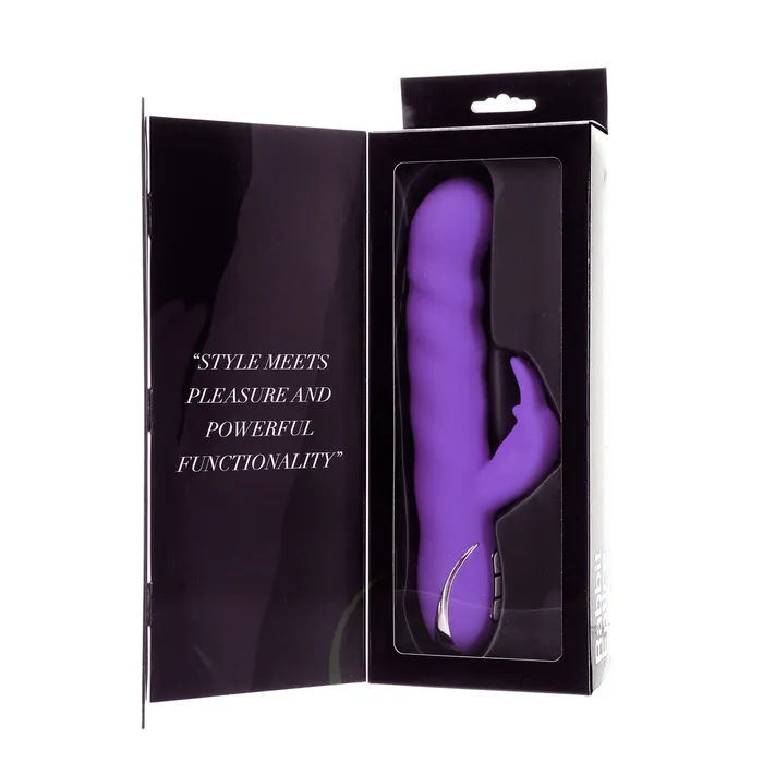Vibrators Vibe Couture Vibe Couture Rabbit Entice Rechargeable Vibrator Purple Vibrators Vibe Couture Vibe Couture Rabbit Entice Rechargeable Vibrator Purple
