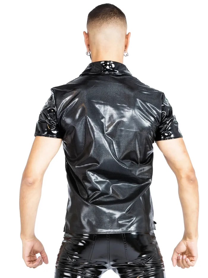 VynX Croc Print Polo Shirt HonourSkintwocom Vibrators