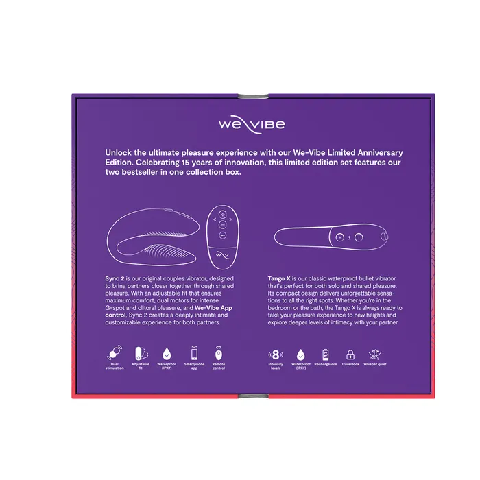 WeVibe Limited Anniversary Edition 15 Years of Coming Together WeVibe Vibrators