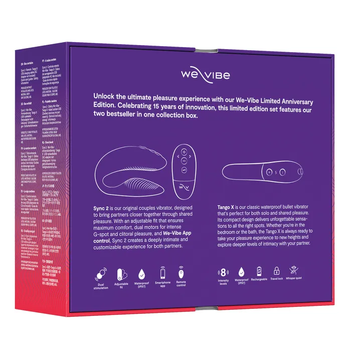 WeVibe Limited Anniversary Edition 15 Years of Coming Together WeVibe Vibrators