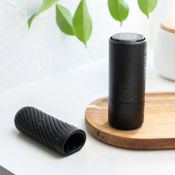 WeVibe Vibrators WeVibe Arcwave Ghost Stroker Black