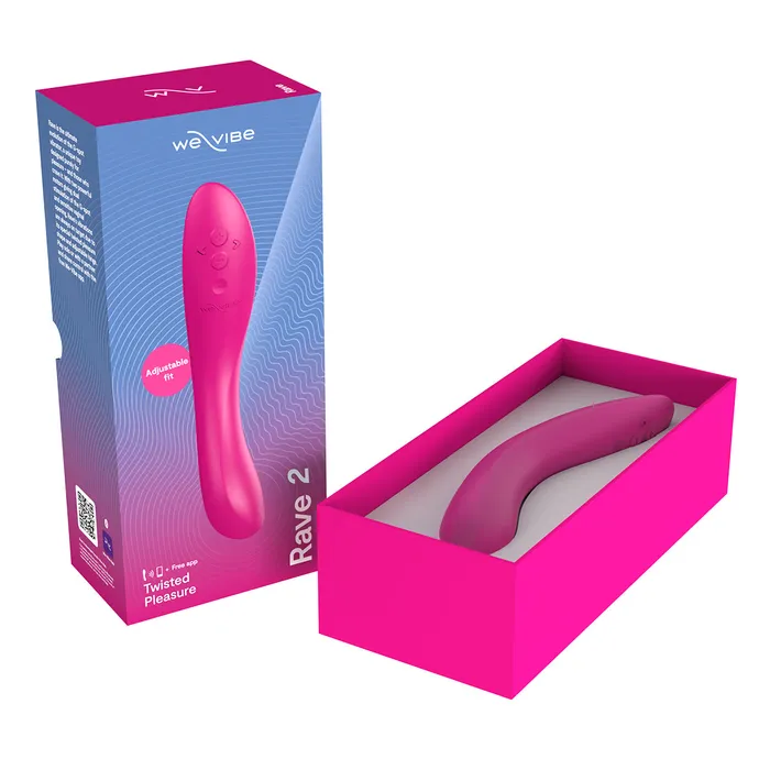 WeVibe WeVibe Rave 2 Twisted Pleasure GSpot Vibrator Fuchsia Vibrators
