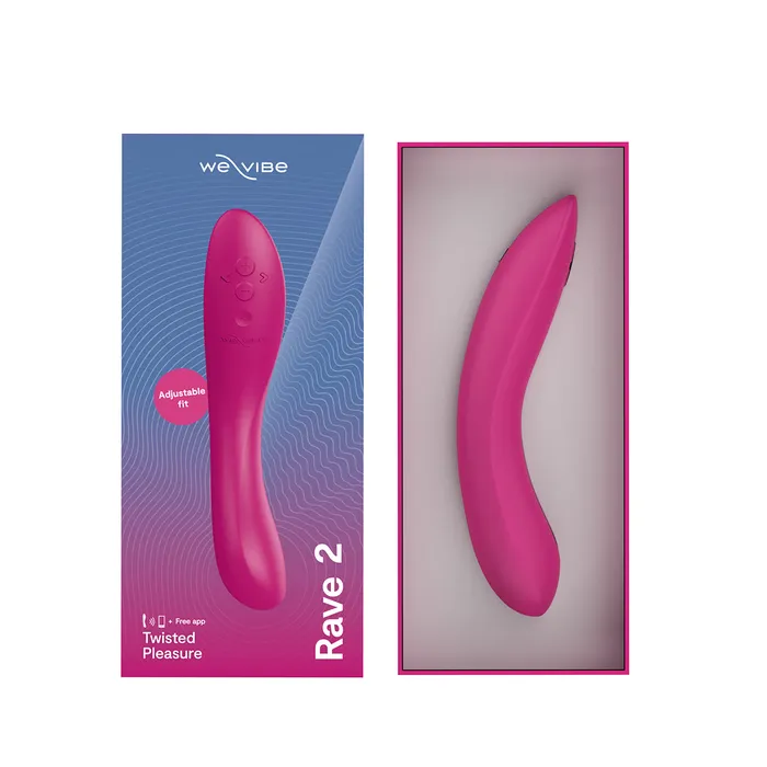 WeVibe WeVibe Rave 2 Twisted Pleasure GSpot Vibrator Fuchsia Vibrators