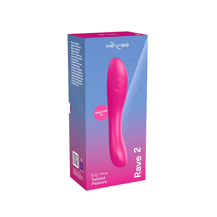 WeVibe WeVibe Rave 2 Twisted Pleasure GSpot Vibrator Fuchsia Vibrators