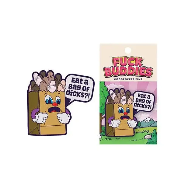 WoodRocket Anal Wood Rocket Fuck Buddies Eat A Bag Of Dicks Pin