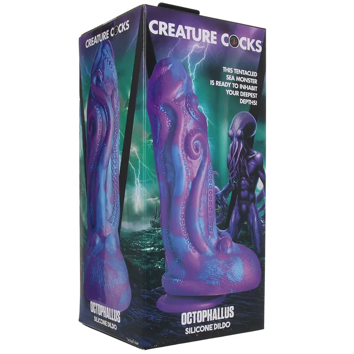 XR Brands Dildos Creature Cocks Octophallus Silicone Dildo