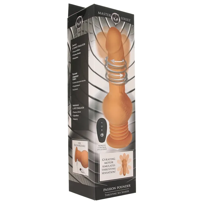 XR Brands Master Series Passion Pounder Thrusting Vibe Vibrators