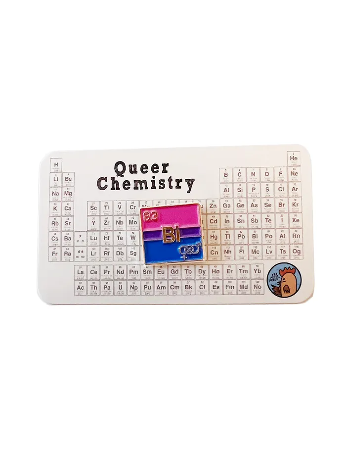 Yas Petit Poulet Vibrators Queer Chemistry Bi Pin