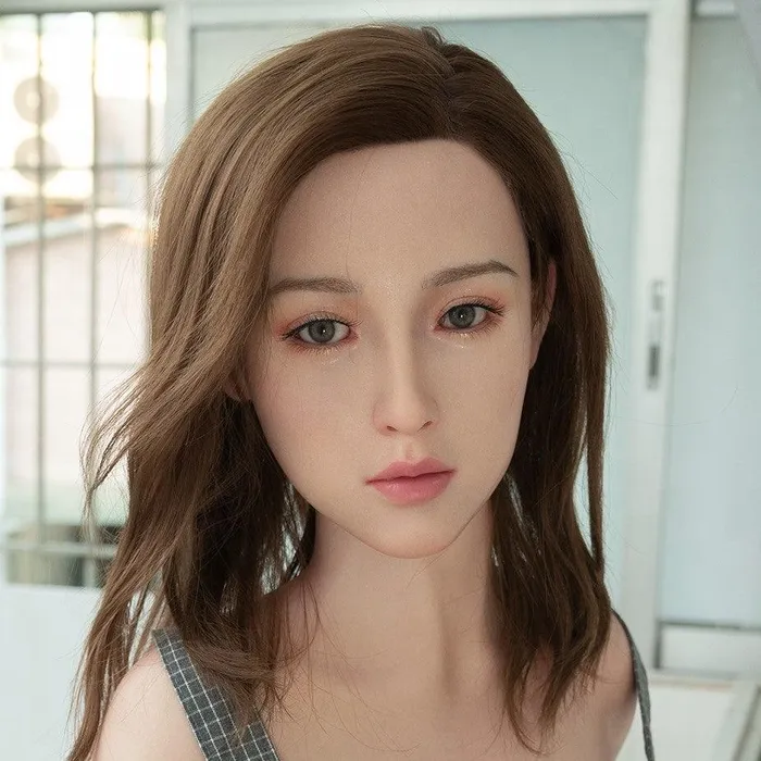 Zelex Doll Gemma Silicone Sex Doll Head Natural Zelex Male Sex Toys