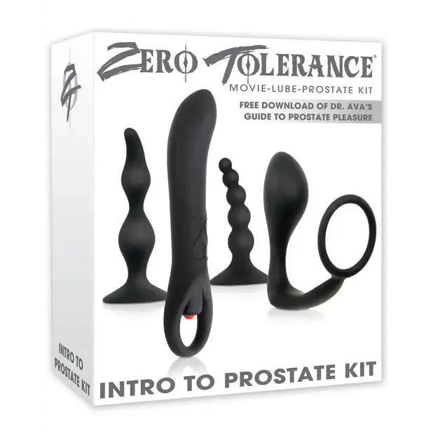 Zero Tolerance Anal Zero Tolerance Intro To Prostate Kit 4Piece Anal Play Set With DVD Zero Tolerance Anal Zero Tolerance Intro To Prostate Kit 4Piece Anal Play Set With DVD