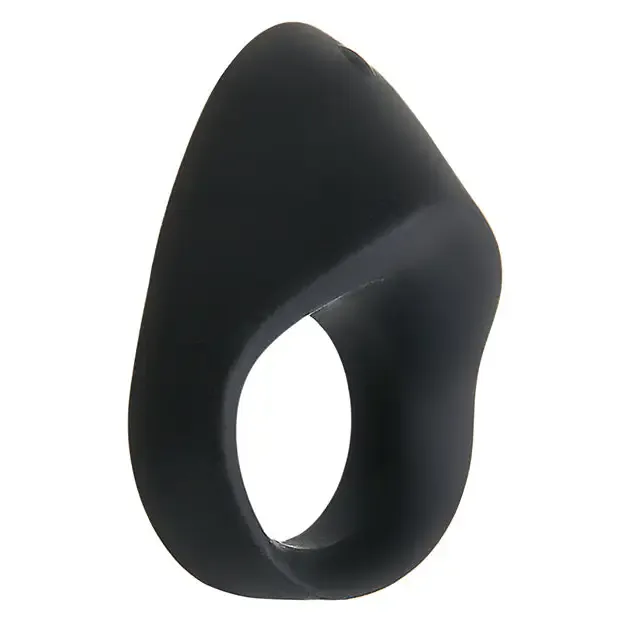 Zero Tolerance Zero Tolerance Night Rider Rechargeable Vibrating Silicone Cockring Black Anal
