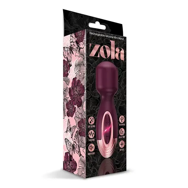Zola Rechargeable Silicone Mini Wand Global Novelties LLC Female Sex Toys